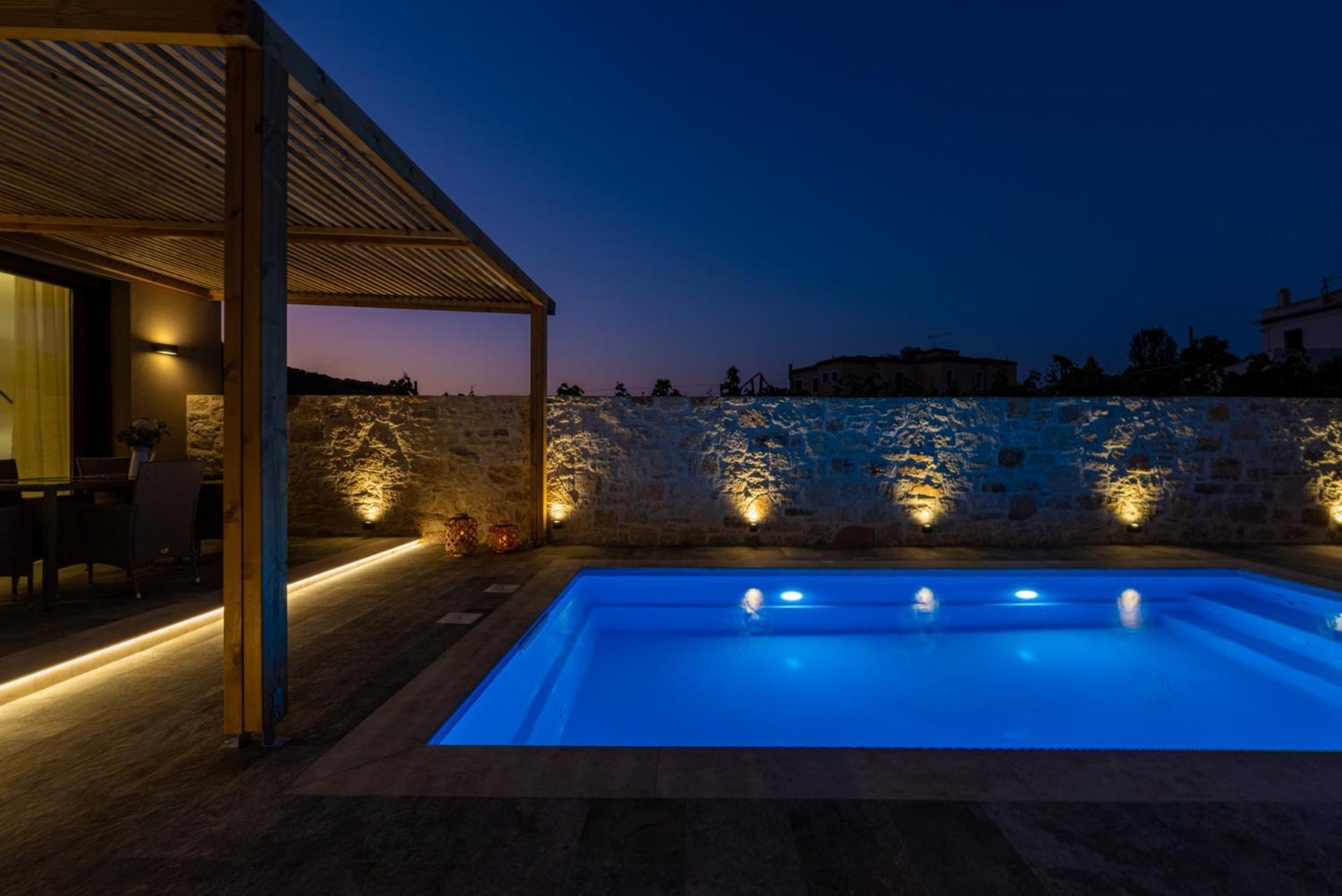 Irisma Luxury Villa With Private Pool Archanes Extérieur photo